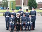 Graduation class and Commanding officers